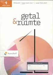 Omslag van Getal & Ruimte 13e ed vmbo-gt/havo 1 FLEX leerboek 1+2
