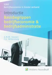 Omslag van Introductie basisbegrippen bedrijfseconomie en bedrijfsadministratie