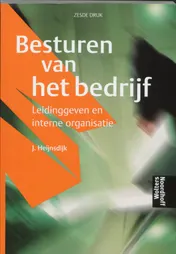 Omslag van Besturen van het bedrijf