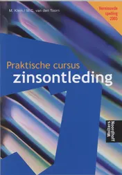 Omslag van Praktische cursus zinsontleding