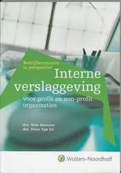 Omslag van Interne verslaggeving voor profit en non-profit organisaties
