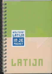 Omslag van Wolters' Latijn in je pocket