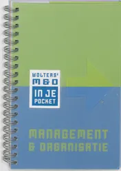 Omslag van Wolters Management & Organisatie in je pocket