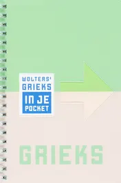 Omslag van Wolters'Grieks in je pocket