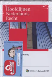 Omslag van Hoofdlijnen Nederlands Recht