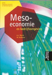 Omslag van Meso economie en bedrijfsomgeving