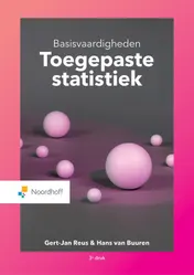 Omslag van Basisvaardigheden Toegepaste Statistiek