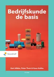Omslag van Bedrijfskunde, de basis