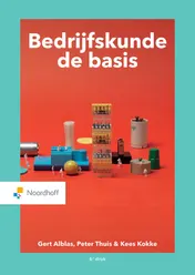 Omslag van Bedrijfskunde, de basis