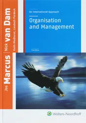 Omslag van Organisation and management