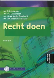 Omslag van Recht doen