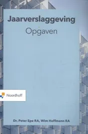 Omslag van Jaarverslaggeving opgaven