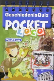 Omslag van Pocket Loco Geschiedenisquiz boekje