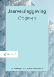 Omslag van Jaarverslaggeving opgaven