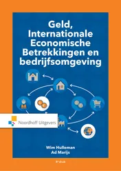 Omslag van Geld, Internationale Economische Betrekkingen en bedrijfsomgeving, leerboek (e-book)