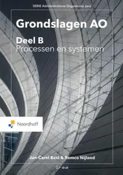 Omslag van Grondslagen AO: deel B , Processen en systemen