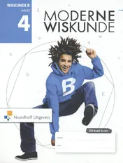 Omslag van havo 4 wiskunde B