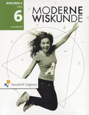 Omslag van Moderne Wiskunde 11e ed vwo 6 A FLEX leerboek + hulpboek (Set)
