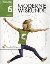 Omslag van Moderne Wiskunde 11e ed vwo 6 C FLEX leerboek + hulpboek (set)