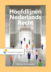 Omslag van Hoofdlijnen Nederlands recht