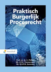 Omslag van Praktisch Burgerlijk Procesrecht
