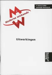 Omslag van Uitwerkingen