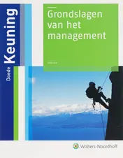 Omslag van Grondslagen van het management
