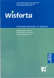 Omslag van Wiskunde formules en tabellen