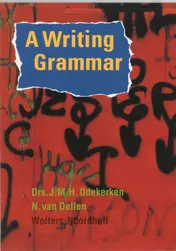 Omslag van Writing grammar voor havo vwo en hbo