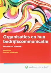Omslag van Organisaties en hun bedrijfscommunicatie