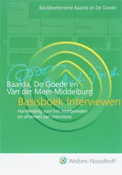 Omslag van Basisboek Interviewen