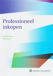 Omslag van Professioneel inkopen