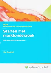 Omslag van Starten met Marktonderzoek