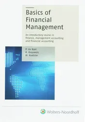 Omslag van Basics of financial management