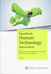 Omslag van Basisboek Human Technology Interaction