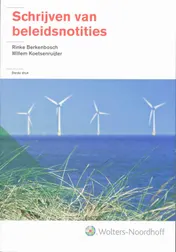 Omslag van Schrijven van beleidsnotities