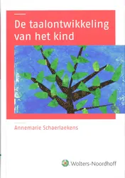 Omslag van De taalontwikkeling van het kind