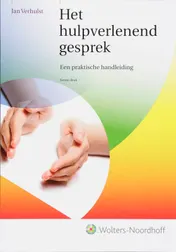 Omslag van Het hulpverlenend gesprek
