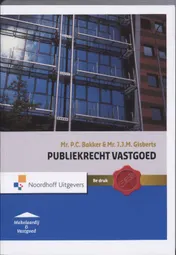 Omslag van Publiekrecht vastgoed