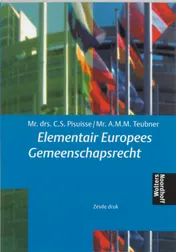 Omslag van Elementair Europees Gemeenschapsrecht