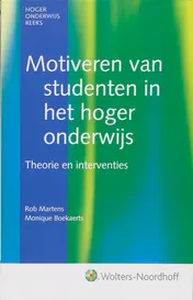 Omslag van Motiveren van studenten in het hoger onderwijs