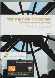 Omslag van Management accounting