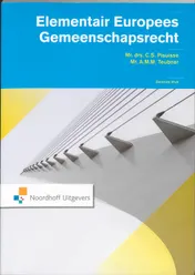 Omslag van Elementair Europees Gemeenschapsrecht