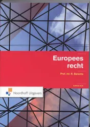 Omslag van Europees recht