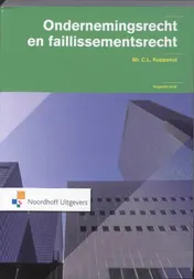 Omslag van Ondernemingsrecht en faillisementsrecht