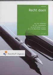 Omslag van Recht doen