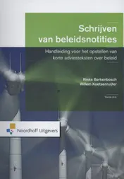 Omslag van Schrijven van beleidsnotities