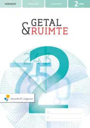 Omslag van Getal & Ruimte 12 editie 2 vwo werkboek en rekenkatern