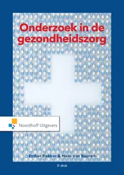 Omslag van Onderzoek in de gezondheidszorg