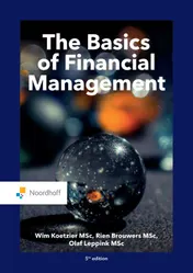 Omslag van The basics of financial management